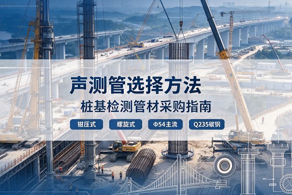 武进声测管选型标准