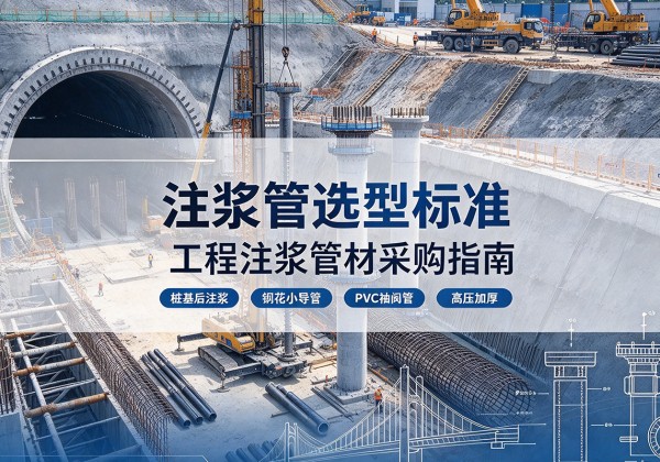 武进注浆管选型标准